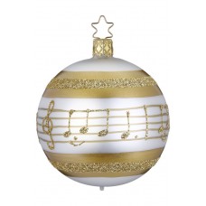 NEW - Inge Glas Glass Ornament - Christmas Melody